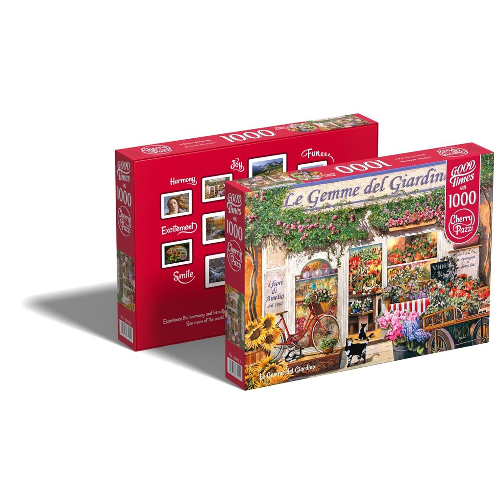 Puzle CherryPazzi Le Gemme del Giardino 1000 d. цена и информация | Puzles, 3D puzles | 220.lv