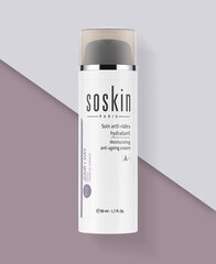 Mitrinošs pretnovecošanās krēms Soskin Paris Moisturizing Anti-Ageing Cream 50 ml cena un informācija | Sejas krēmi | 220.lv