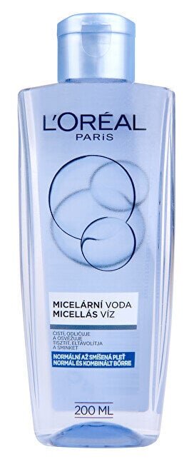 Micelārais ūdens normālai un jaukta tipa ādai L´Oreal Paris Micellar Water 200 ml cena un informācija | Sejas ādas kopšana | 220.lv