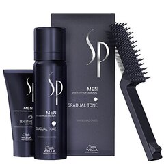 Набор для окрашивания волос Wella Professional SP Men Gradual Tone Set для мужчин, цвет коричневый цена и информация | Краска для волос | 220.lv