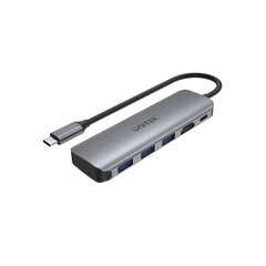 Unitek H1107E, USB-C 3xUSB cena un informācija | Adapteri un USB centrmezgli | 220.lv