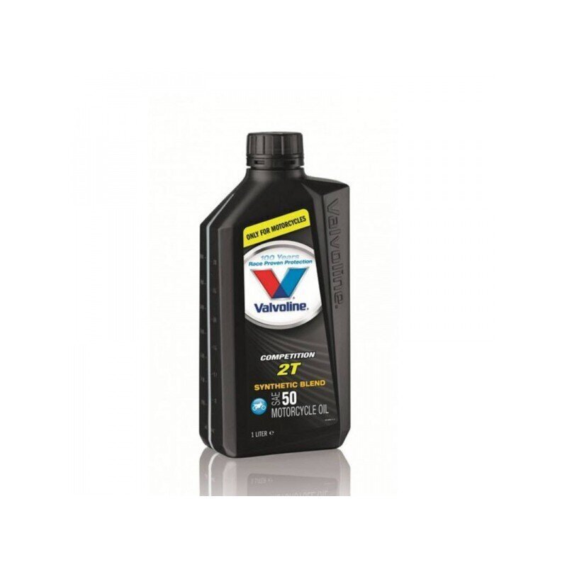 Valvoline Racing 2T SAE50 sintētiskā eļļa divtaktu dzinējiem, 1 L cena un informācija | Motoreļļas | 220.lv