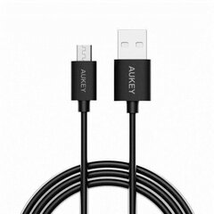 Aukey CB-D12 OEM, USB-A/Micro USB, 1.2 m cena un informācija | Kabeļi un vadi | 220.lv