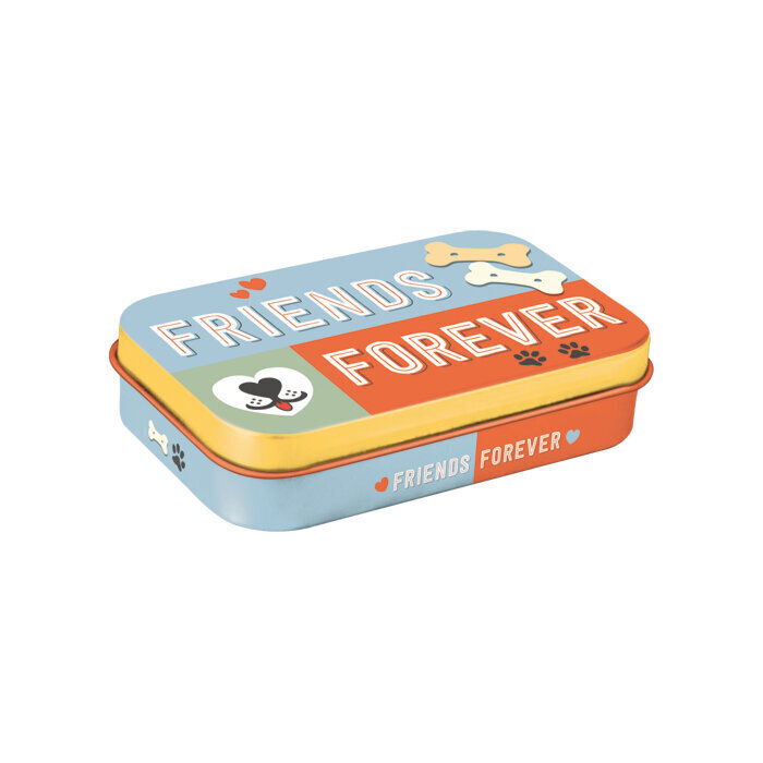 Kārba mājdzīvnieku gardumiem Friends Forever cena un informācija | Bļodas, kastes pārtikas | 220.lv