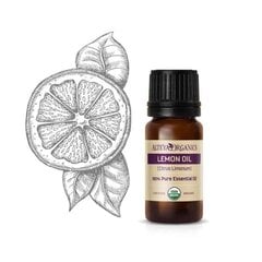 Ekoloģiskā CITRONU ēteriskā eļļa, Alteya Organics, 10ml cena un informācija | Ēteriskās eļļas, kosmētiskās eļļas, hidrolāti | 220.lv