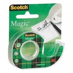 Līmlente Scotch® 810 Magic, 19 mm x 7,5 m, neredzama, ar turētāju 1114-118 cena un informācija | Kancelejas preces | 220.lv