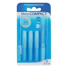 Elgydium Mono Compact Toothbrush 1.9 mm (4 pcs) - Interdental brushes blue цена и информация | Зубные щетки, пасты | 220.lv