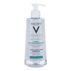 Minerālais micelārais ūdens kombinētai un taukainai ādai Vichy Pureté Thermale Mineral Micellar Water 400 ml cena un informācija | Sejas ādas kopšana | 220.lv