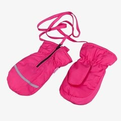 Перчатки на молнии для девочек TuTu, розовые цена и информация | Шапки, перчатки, шарфы для девочек | 220.lv