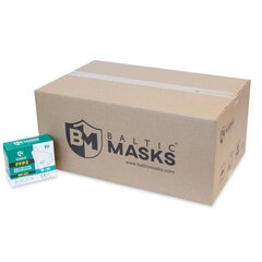 FFP2 respiratori bez vārsta Baltic Masks (480gab.) BM-001 цена и информация | Первая помощь | 220.lv