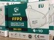 FFP2 respiratori bez vārsta Baltic Masks BM-001, 30gab. цена и информация | Pirmā palīdzība | 220.lv