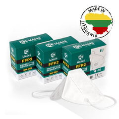 Респиратор FFP2 Baltic Masks-001 (30 шт.) цена и информация | Первая помощь | 220.lv