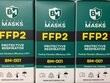 FFP2 respiratori bez vārsta Baltic Masks (50gab.) BM-001 цена и информация | Pirmā palīdzība | 220.lv