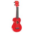 Soprāna ukulele Mahalo Rainbow MR1-RD