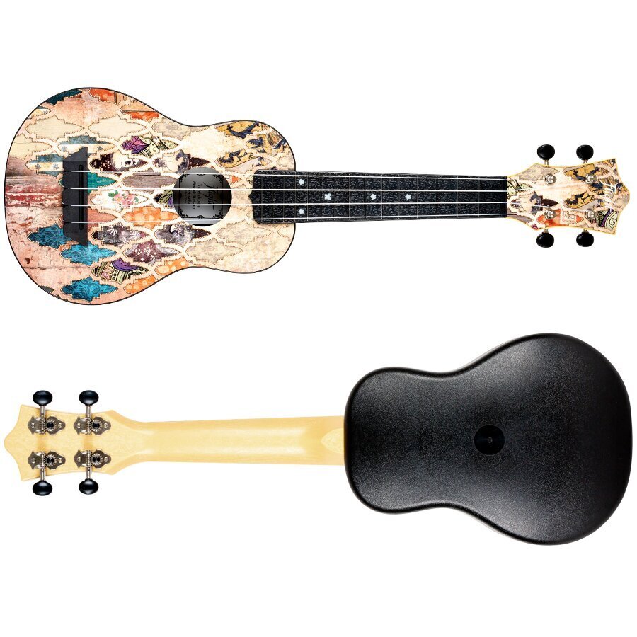 Soprāna ukulele Flight Travel TUS-40 Granada cena un informācija | Ģitāras | 220.lv