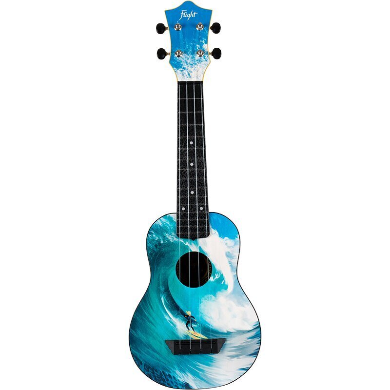 Soprāna ukulele Flight Travel TUS-25 Surf цена и информация | Ģitāras | 220.lv