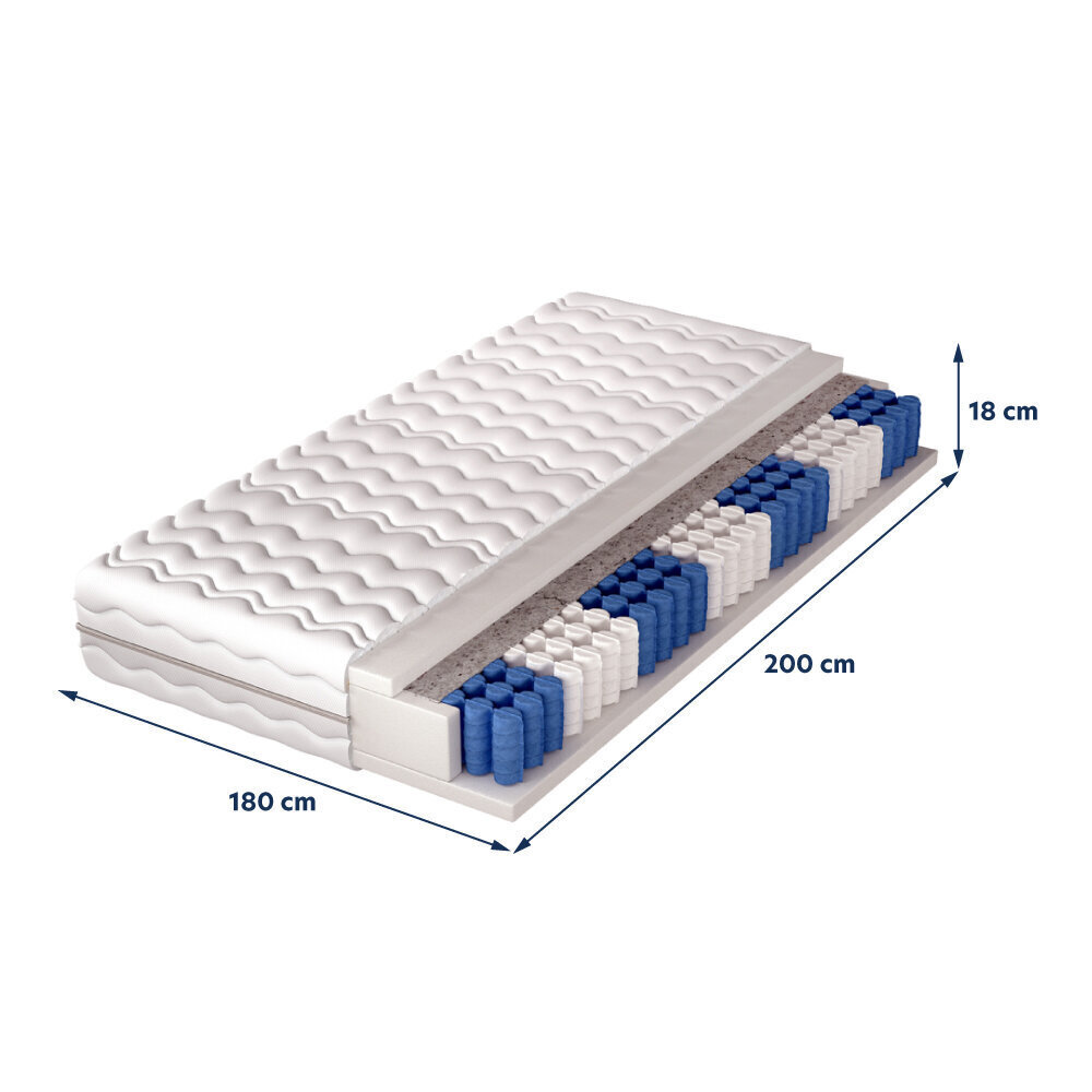Matracis Selsey Zeul, 180x200 cm cena un informācija | Matrači | 220.lv