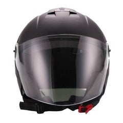 Шлем для мотороллера PALERMO, черный цена и информация | Шлемы для мотоциклистов | 220.lv