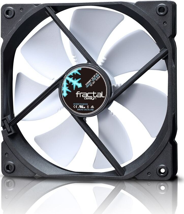 Fractal Design FD-FAN-DYN-X2-GP14-PWM-WT cena un informācija | Datora ventilatori | 220.lv