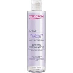 Micelārais ūdens jutīgai, atopiskai vai ekzematozai ādai Topicrem CALM + Soothing Micellar Water 200 ml cena un informācija | Sejas ādas kopšana | 220.lv