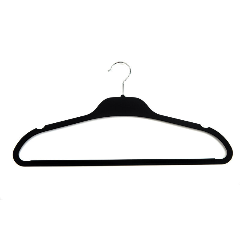Drēbju pakaramais, plastmasas, Soft Touch, asorti, melns/zils/gaiši pelēks/balts cena un informācija | Pakaramie un apģērbu maisi | 220.lv