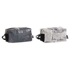 Tualetes soma DKD Home Decor Canvas Melns Balts Vintage (2 pcs) (25 x 11 x 13 cm) cena un informācija | Skolas somas | 220.lv