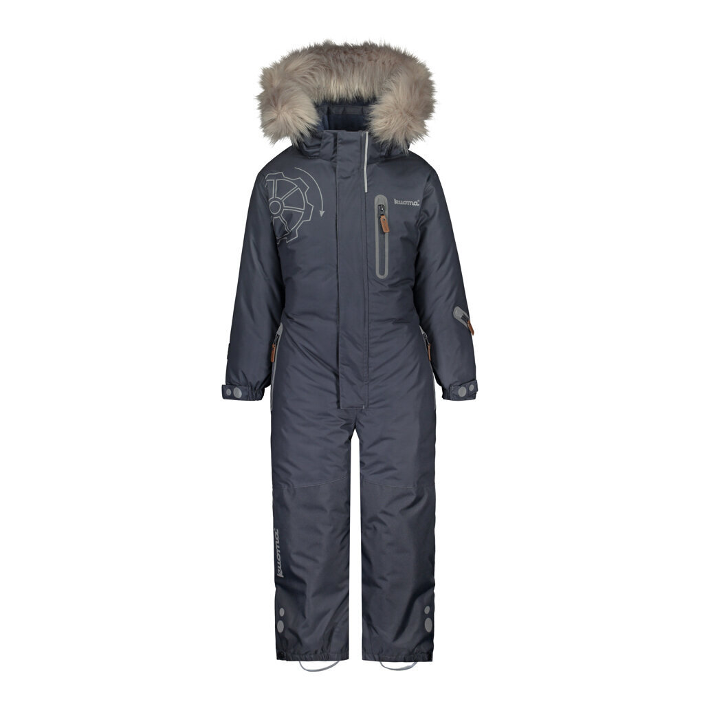 KUOMA Joona ziemas kombinezons Grey Machinery Reflective цена и информация | Ziemas apģērbs bērniem | 220.lv
