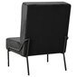 vidaXL Atpūtas krēsls, melnas krāsas, 65x79x87cm, samts цена и информация | Atpūtas krēsli | 220.lv
