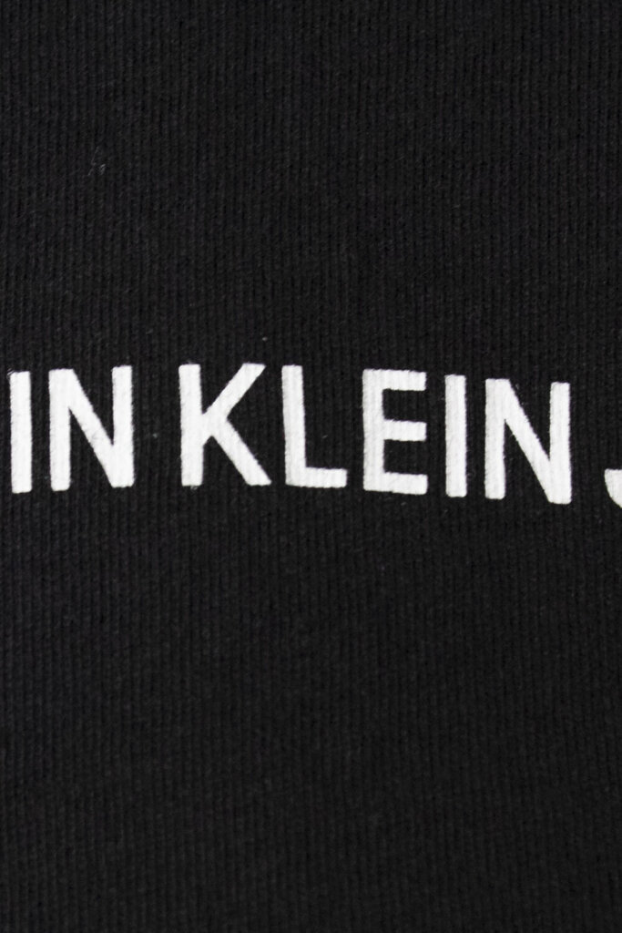 Vīriešu Krekls ar Īsām Piedurknēm Calvin Klein E LIIN SLIM T Melns cena un informācija | Vīriešu T-krekli | 220.lv