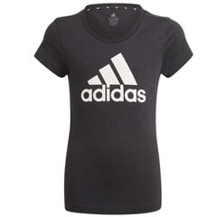 Детская футболка с коротким рукавом Adidas G BL T GN4069, чёрная цена и информация | Рубашки для мальчиков | 220.lv