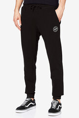 Мужские спортивные штаны JACK & JONES 12165322*02, черные цена и информация | Мужские брюки | 220.lv