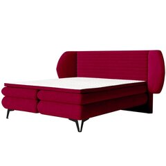 Кровать Selsey Cermone 3, 160x200 см, красная цена и информация | Кровати | 220.lv