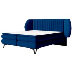 Кровать Selsey Cermone 2, 160x200 см, синяя цена и информация | Кровати | 220.lv