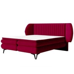 Кровать Selsey Cermone 2, 180x200 см, красная цена и информация | Кровати | 220.lv