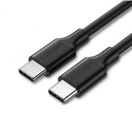 USB-C PD cable UGREEN Power Delivery 60W 1m (black) цена и информация | Кабели и провода | 220.lv