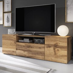 ТВ-столик Selsey Bros, коричневый цена и информация | Тумбы под телевизор | 220.lv