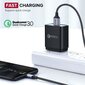 UGREEN micro USB Cable QC 3.0 2.4A 0.25m (Black) cena un informācija | Kabeļi un vadi | 220.lv