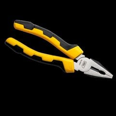 Combination pliers 7" Deli Tools EDL2007 (yellow) cena un informācija | Rokas instrumenti | 220.lv