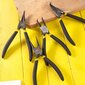 Circlip Pliers 7" Deli Tools EDL104407 (black) cena un informācija | Rokas instrumenti | 220.lv