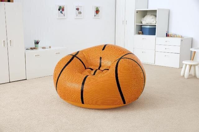 Piepūšamais krēsls Bestway Basketball, 114x112 cm cena un informācija | Piepūšamie matrači un mēbeles | 220.lv