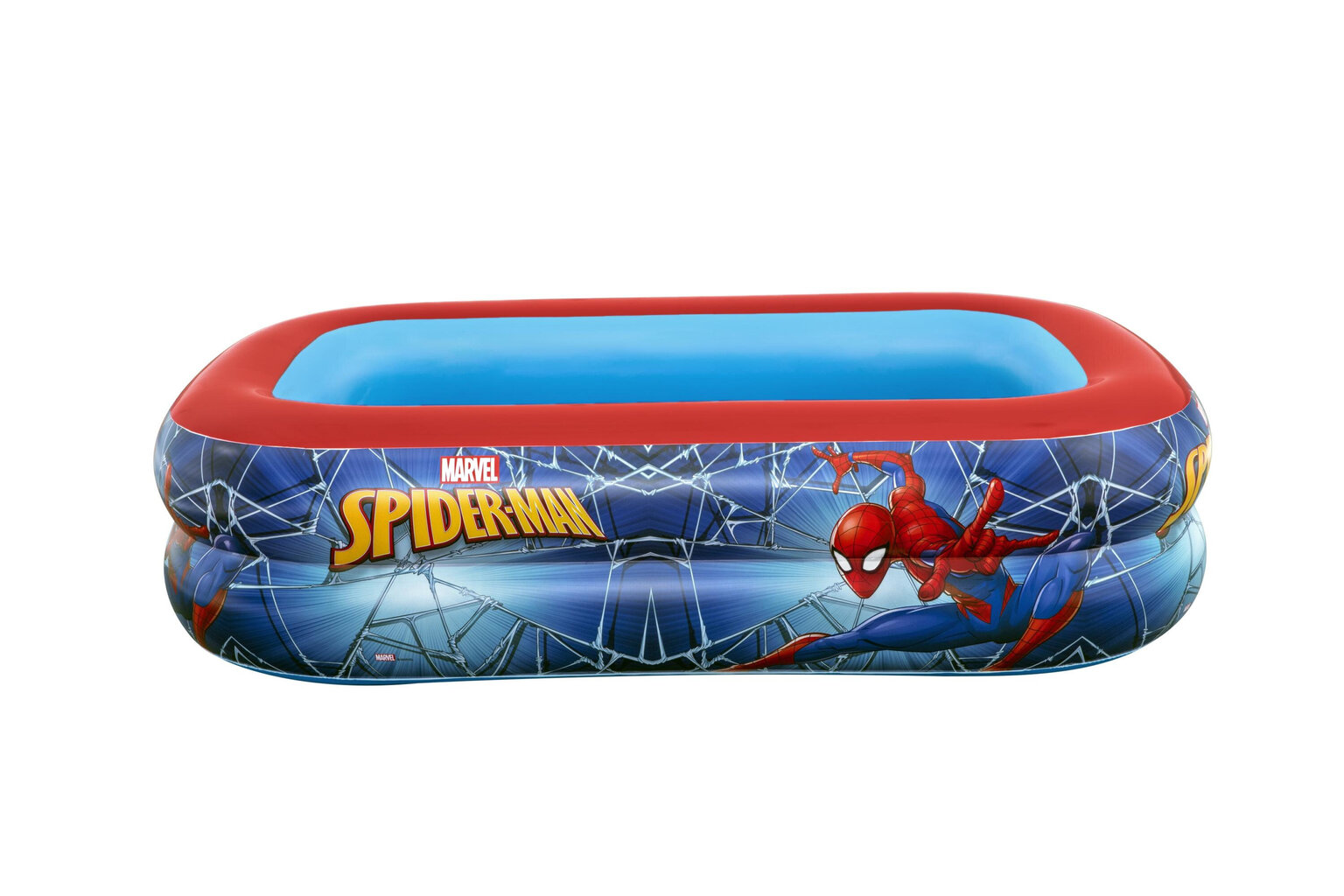 Piepūšamais baseins Bestway Spider-Man, 201x150 cm cena un informācija | Baseini | 220.lv