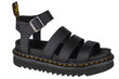 Sandales sievietēm Dr. Martens Blaire Hydro Sandals DM24235001, melnas cena un informācija | Sieviešu sandales | 220.lv