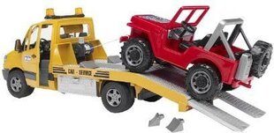 Bruder MB Sprinter эвакуатор + внедорожник цена и информация | Конструктор автомобилей игрушки для мальчиков | 220.lv