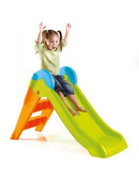 Keter bērnu slidkalniņš BOOGIE SLIDE, gaiši zaļā/oranžā krāsā cena un informācija | Slidkalniņi, kāpšanas konstruktori | 220.lv