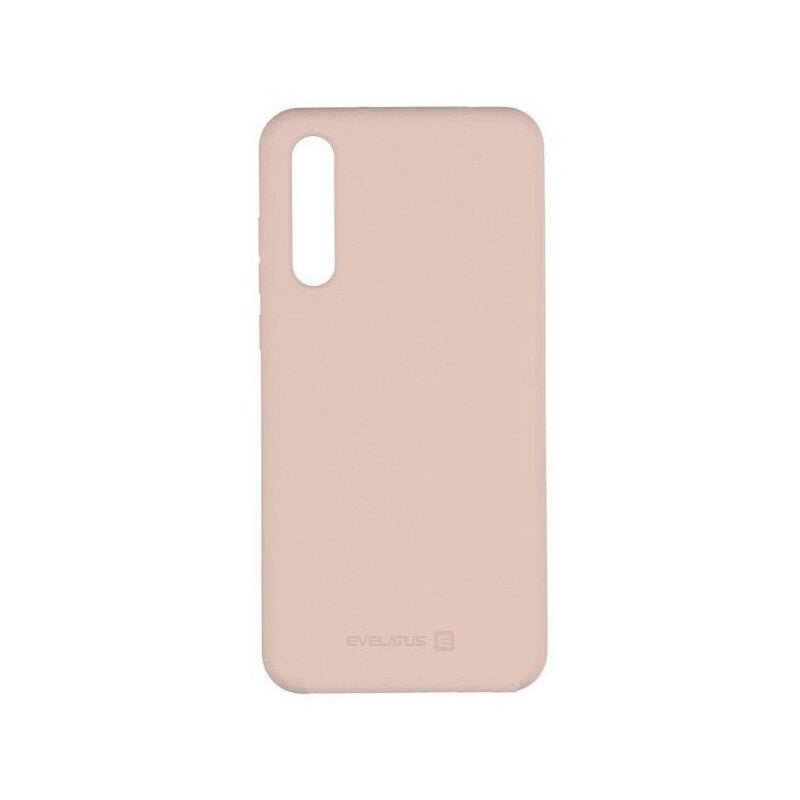 Maciņš aizmugurējais Evelatus    Huawei    P20 Silicone Case    Pink Sand cena un informācija | Telefonu vāciņi, maciņi | 220.lv