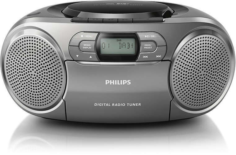 PHILIPS CD skaņas iekārta, pelēka cena un informācija | Magnetolas | 220.lv