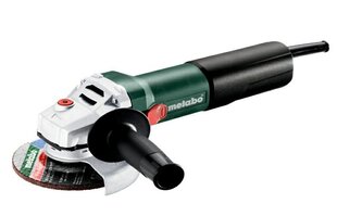 Metabo WEQ 1400 lenķa slīpmašīna, 125mm, 3,3 nM, 11500apgr/min, 1400W cena un informācija | Rokas instrumenti | 220.lv