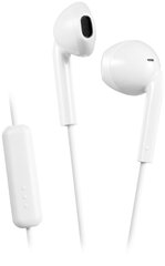 JVC HA-F17M Earbuds Stereo Hаушники c Mic / IPX2 / белый цена и информация | Наушники | 220.lv