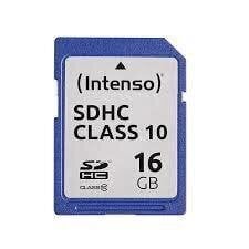 MEMORY SDHC 16GB C10/3411470 INTENSO цена и информация | Карты памяти для мобильных телефонов | 220.lv
