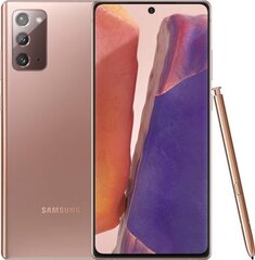 Samsung Galaxy Note 20 5G N981 (Bronze) Dual SIM 6.7“ Super AMOLED Plus 1080x2400 цена и информация | Мобильные телефоны | 220.lv